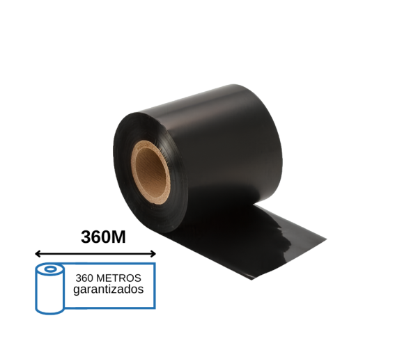 Ribbon Resina Textil 35mm x 360mts