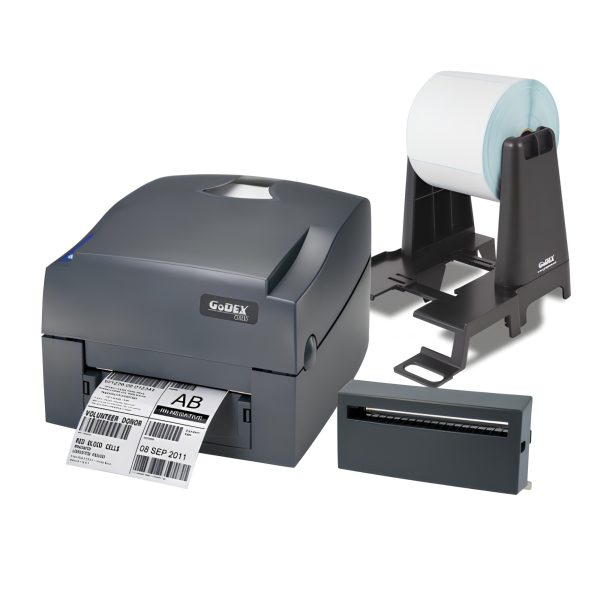 Impresora de Etiquetas GODEX  G500+ (Kit,cortador automatico,dispensador)