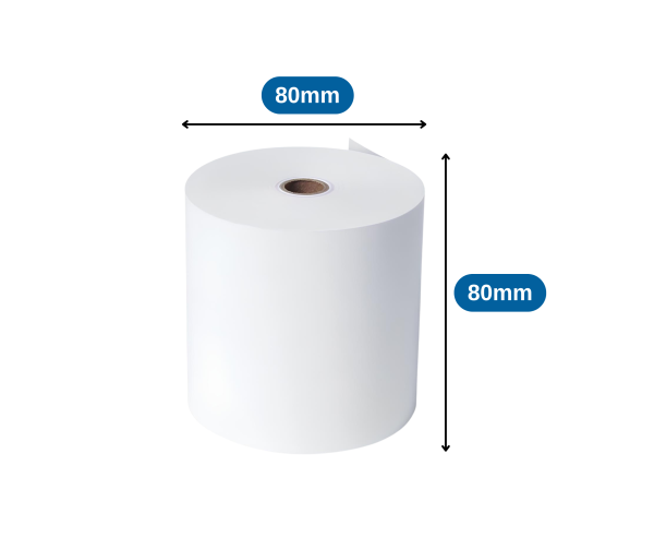 Rollo de papel Térmico CONTOMETRO 80mm X 80mm