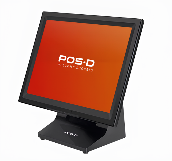 Monitor Touch POS D 155,15,HDMI,VGA,CON BASE