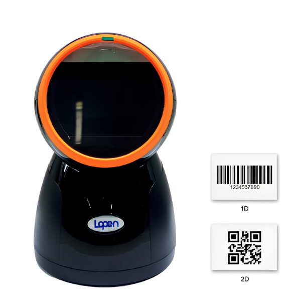 Lector de Código de Barra OMNIDIRECCIONAL LOPEN LN-A-60 1D-USB
